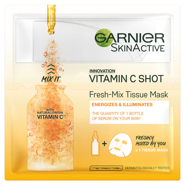 Garnier Skin Active Fresh Tissue Mask Vitamin c