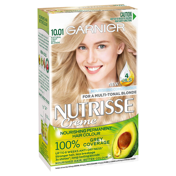 Garmier Nutrisse Hair Colour 10.01 Natural Light Blonde