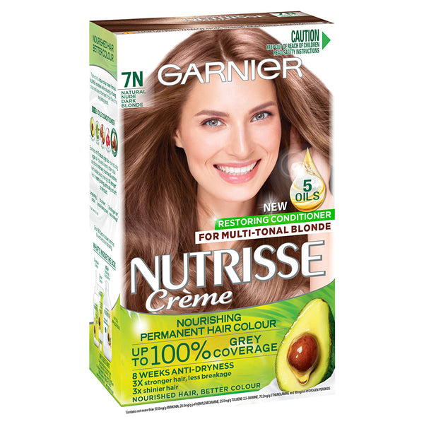 Garnier Nutrisse Hair Colour 7N Natural Nude Dark Blonde