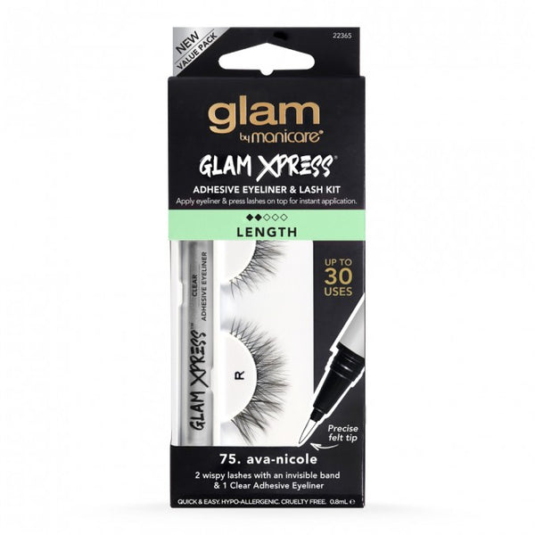 Glam by Manicare Xpress Kit Clear Ava-Nicole