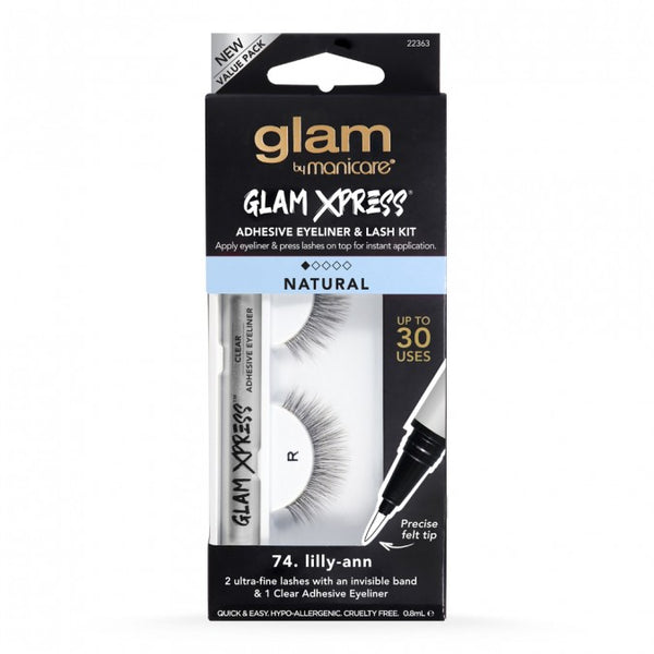 Glam by Manicare Xpress Kit Clear Lilly-Ann