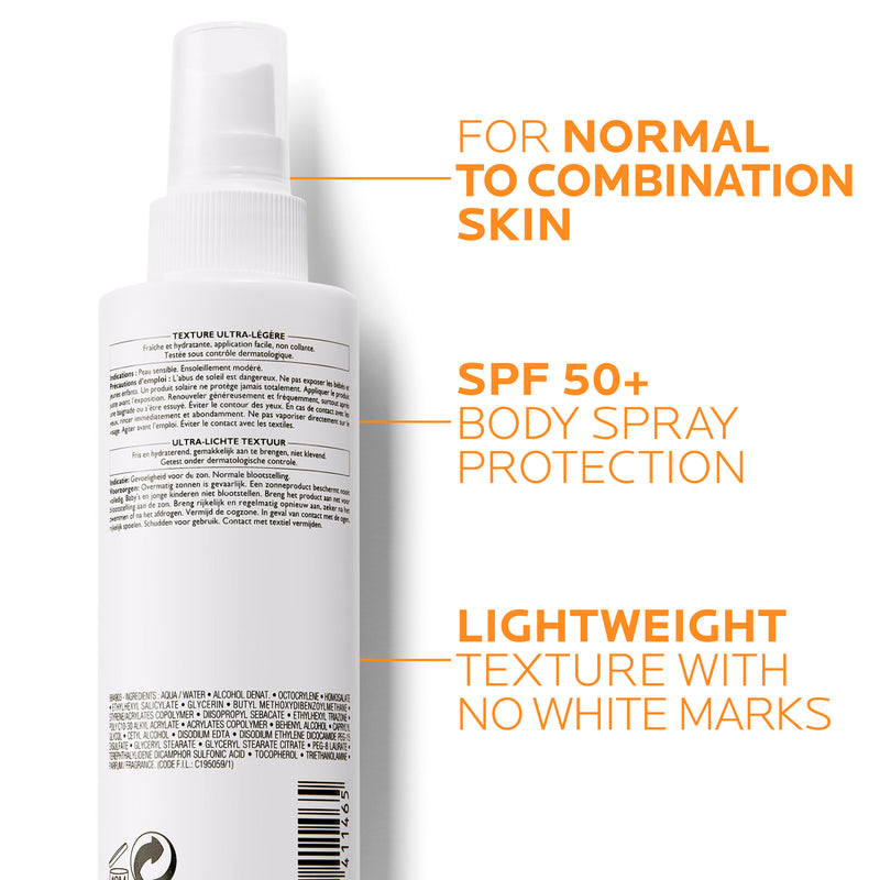 La Roche-Posay Anthelios Ultra Light Spray Spf 50+
