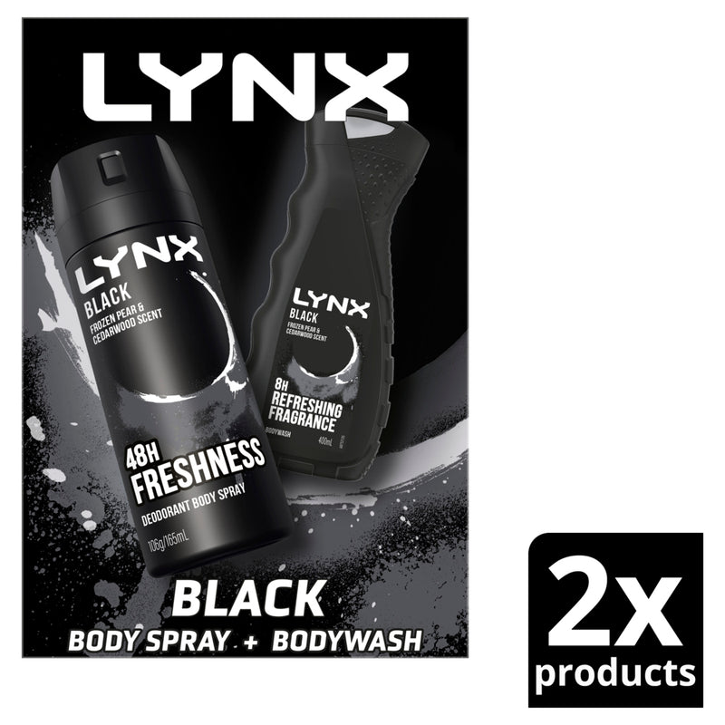 Lynx Black Core Duo Gift Pack 22