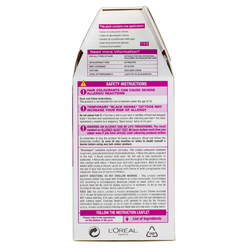 L'Oréal Paris Casting Crème Gloss Semi-Permanent Hair Colour - 316 Prune (Ammonia Free)