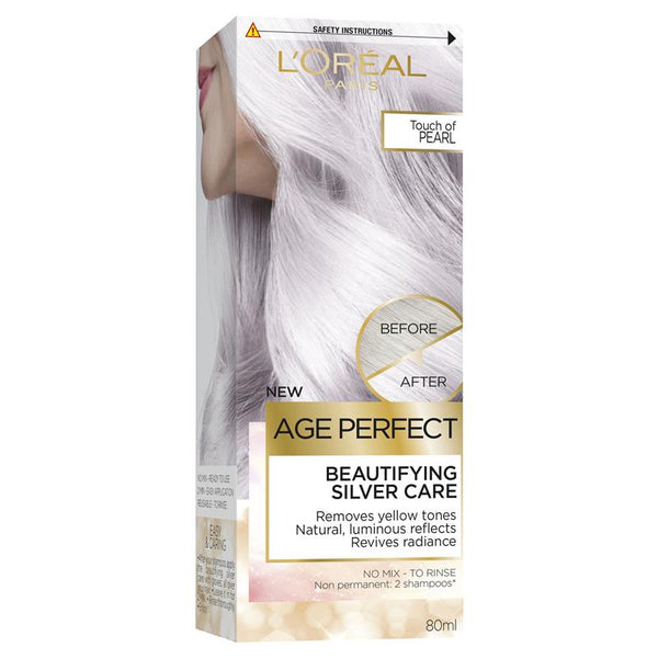 L'Oréal Excellence Age Perfect Beautifying Care Semi Permanent Hair Colour - 1 Pearl