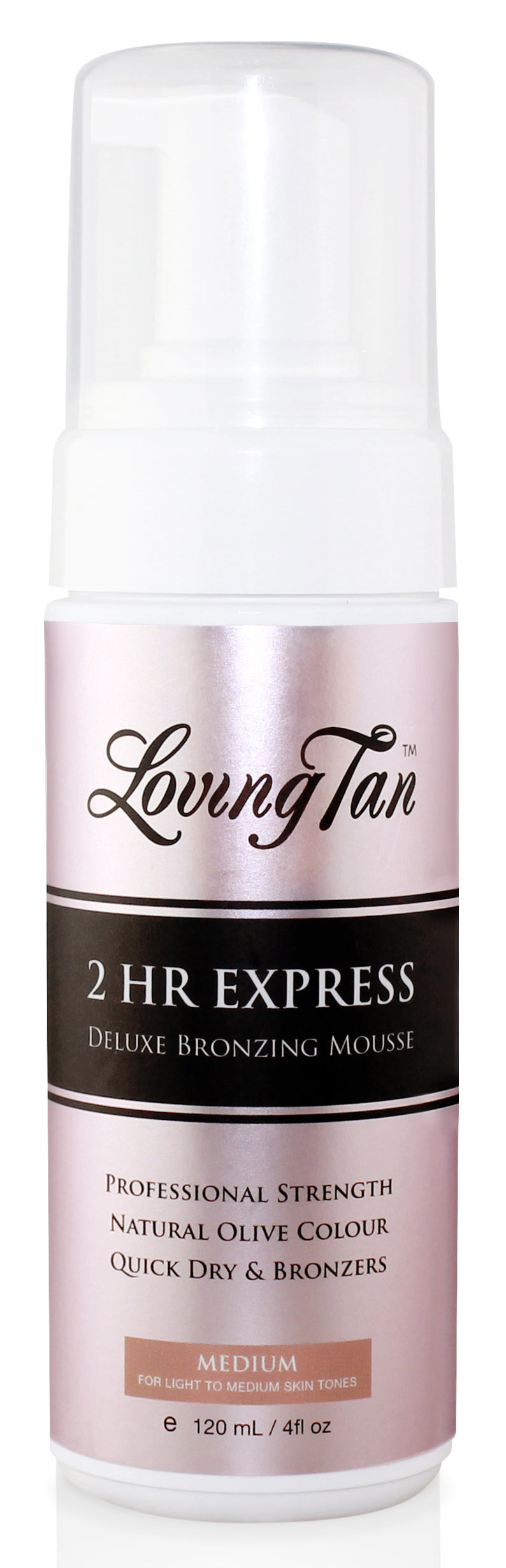 Loving Tan 2 Hr Express Medium Self Tanning Mousse 120ml