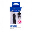 Manicare Travel Rotary Nail Clipper With File