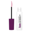 Maybelline Falsies Lash Overnight Conditioning Mask bottle and applicator wand, predominantly white bottle with purple applicator.