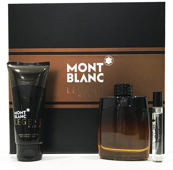 Mont Blanc Legend Night 3-Piece Gift Set