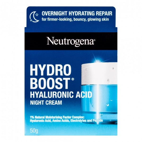 Neutrogena Hydro Boost Night Cream Hydrating Face Moisturiser 50g
