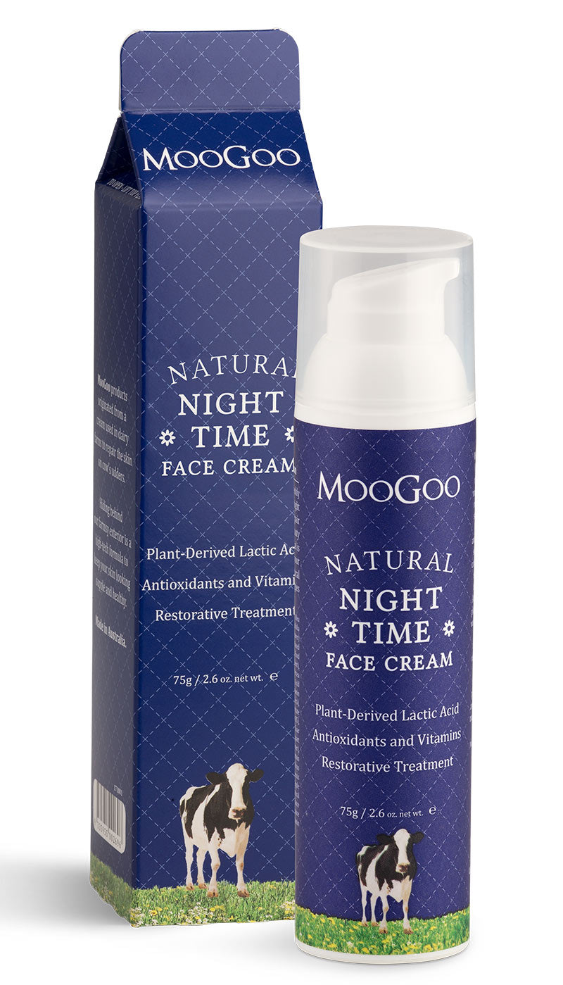 Moogoo Night Time Face Cream 75g