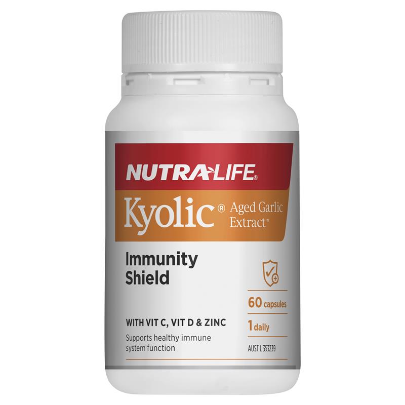 Nutra-Life Kyolic Aged Garlic Extract Immunity Shield 60 caps
