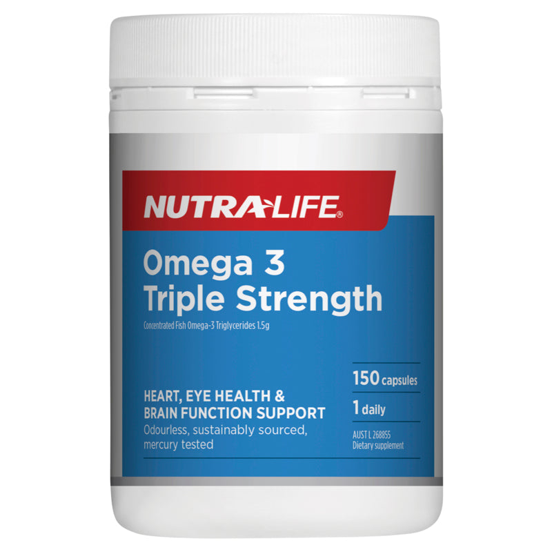 Nutra-Life Omega 3 Triple Strength 150 Capsules