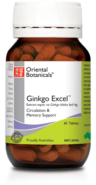 Oriental Botanic Ginkgo Excel 60Tab