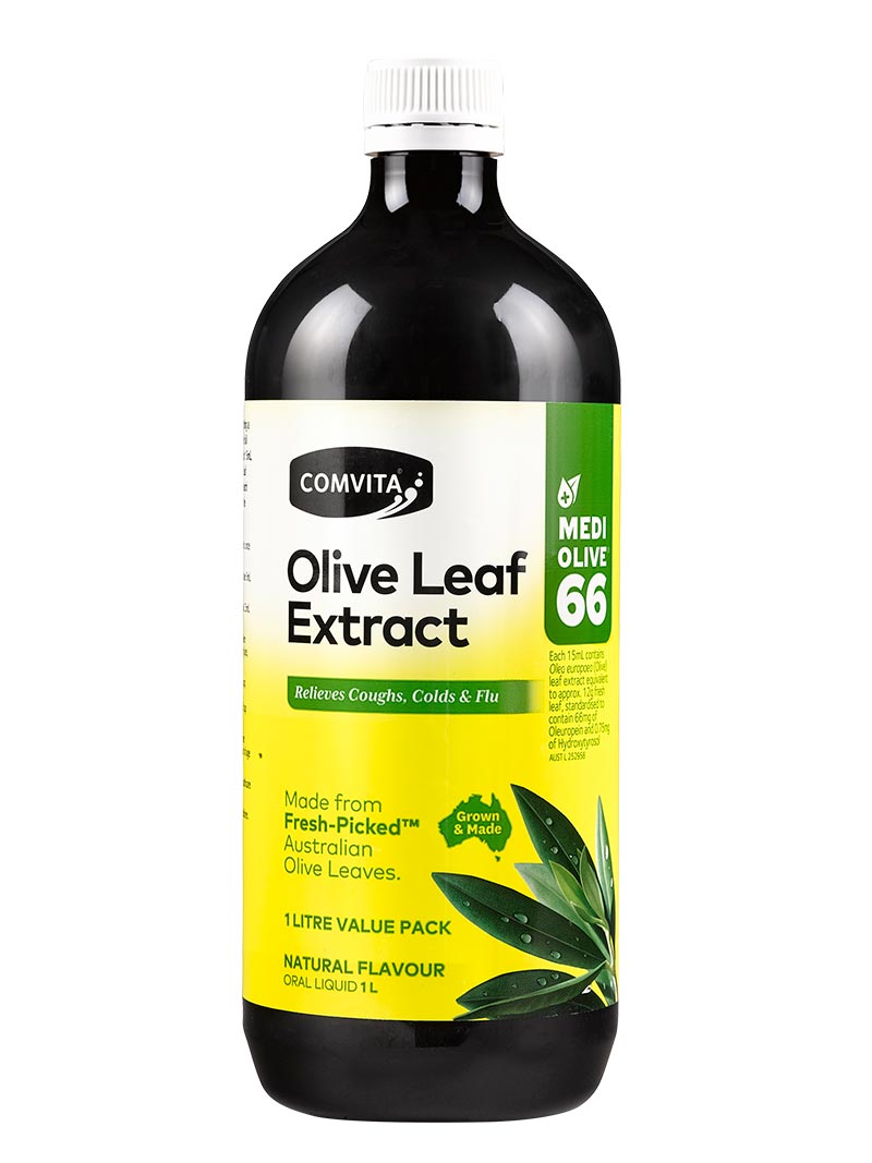 Comvita Fresh-Picked Olive Leaf Extract Natural 1L