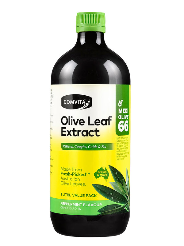 Comvita Fresh-Picked Olive Leaf Extract Peppermint 1L