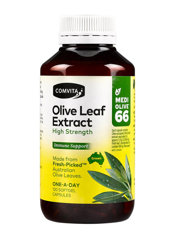 Comvita Olive Leaf Extract High Strength 120 Caps