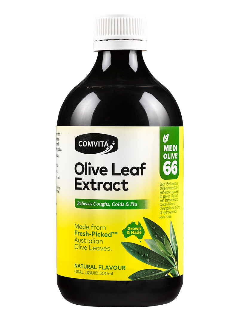 Comvita Fresh-Picked Olive Leaf Extract Original Flavour 500ml