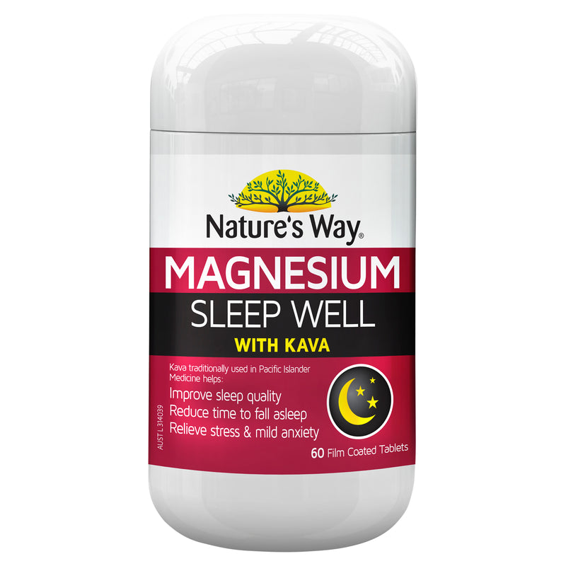 Natures Way Magnesium Sleep Well 60S