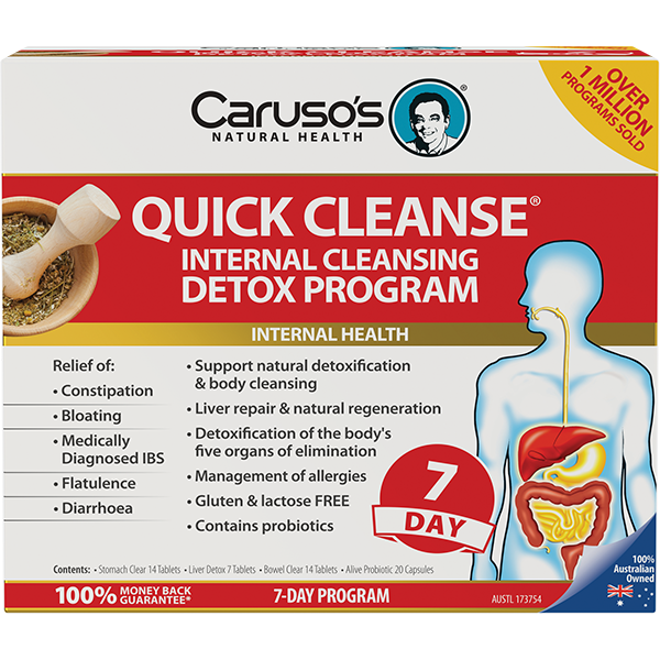 Caruso's Quick Cleanse® Internal Cleansing Detox Program (7 Day)