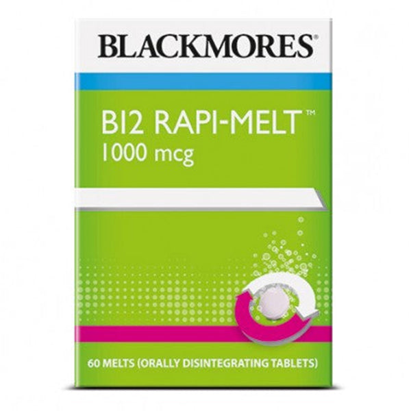 Blackmores B12 Rapi-Melt 1000Mcg 60 Caps