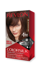 Revlon ColorSilk Beautiful Color - 32 Dark Mahogany Brown