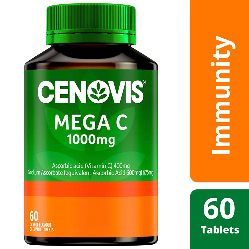 Cenovis Mega C 1000Mg 60 Tablets