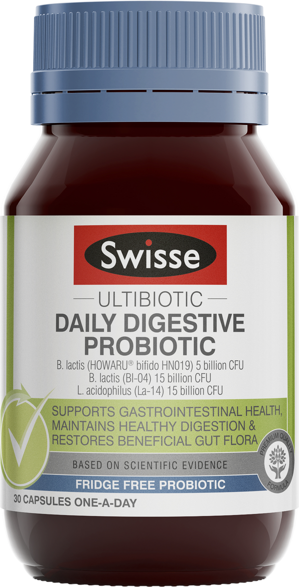 Swisse U/B Daily Digestive Probiotic 30Cap