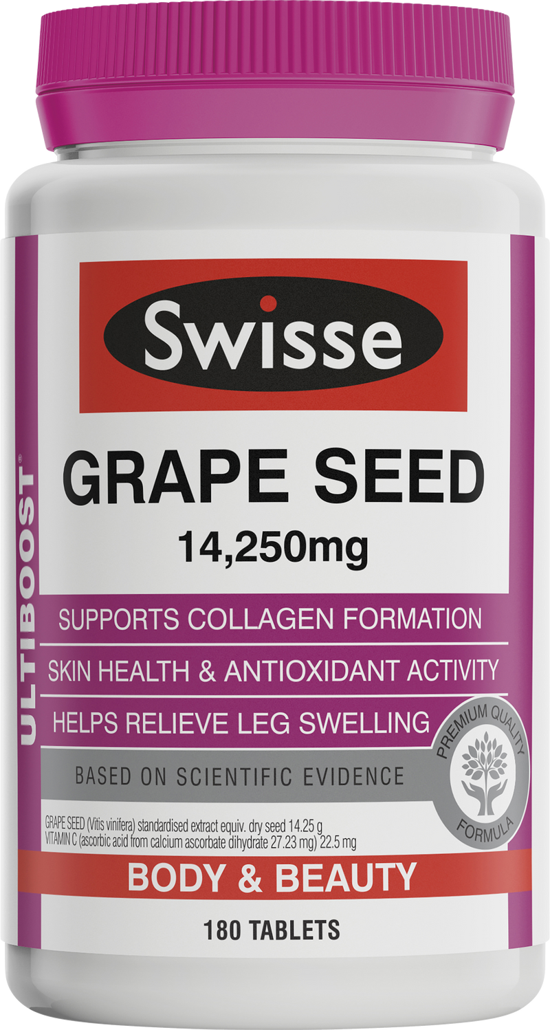 Swisse Ultiboost Grape Seed 180 Tabs