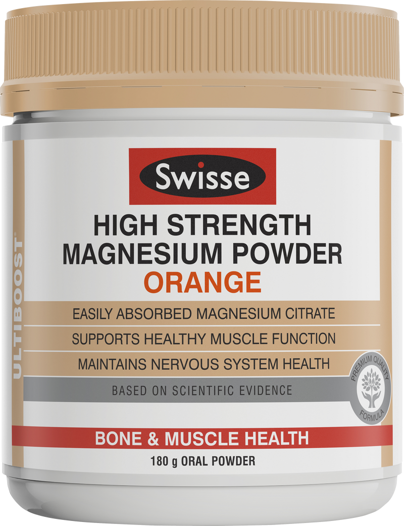 Swisse Ultiboost Magnesium Powder Orange 180G