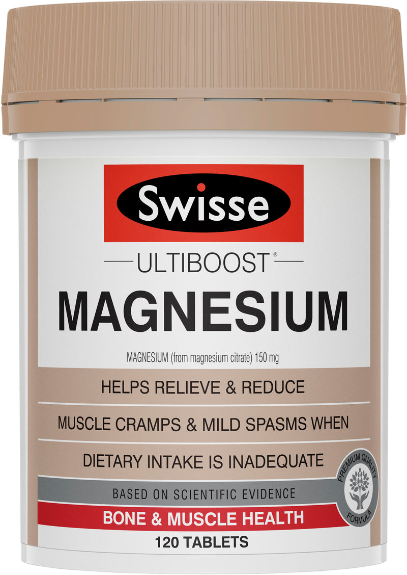 Swisse Ultiboost Magnesium 120 Tabs