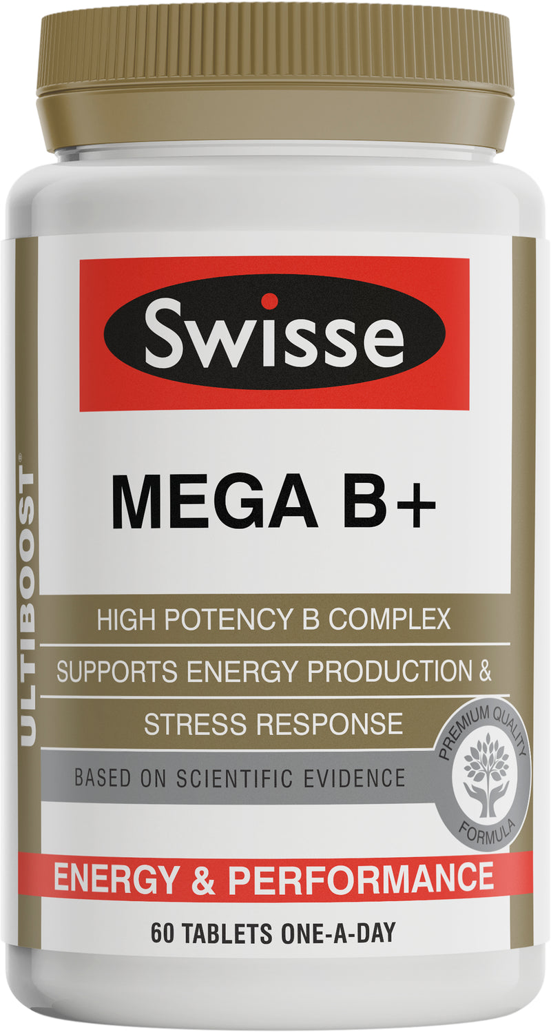Swisse Ultiboost Mega B+ 60 Tabs