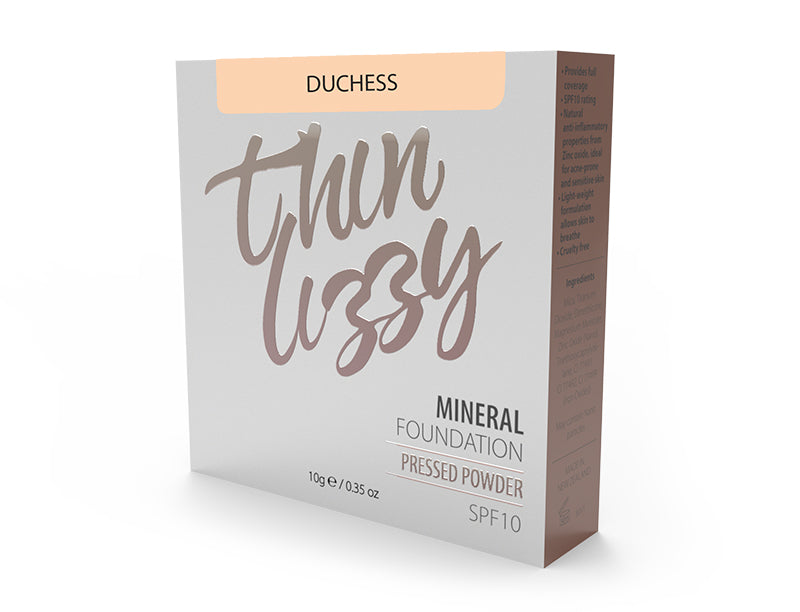 Thin Lizzy Pressed Mineral Foundation Duchess