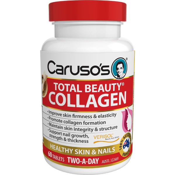 Caruso's Total Beauty® Collagen 60 Tablets