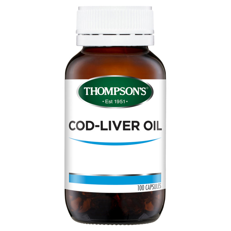 Thompson's Cod Liver Oil Plus 100 Caps