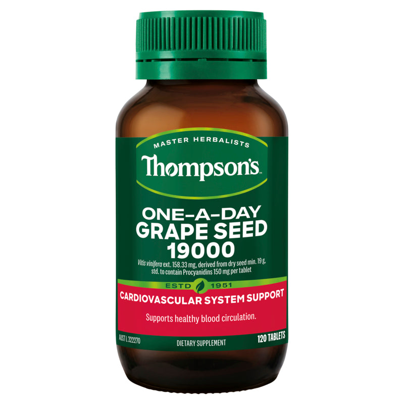 Thompson's One-A-Day Grape Seed 19000mg 120 tabs