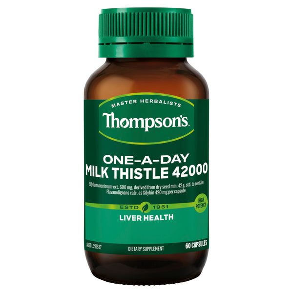 Thompson's One-A-Day Milk Thistle 42000mg 60 caps