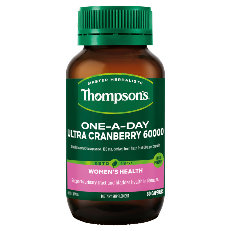 Thompson's One-A-Day Ultra Cranberry 60000 60 Caps