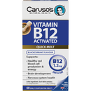 Caruso's Vitamin B12 Activated 60 Tablets