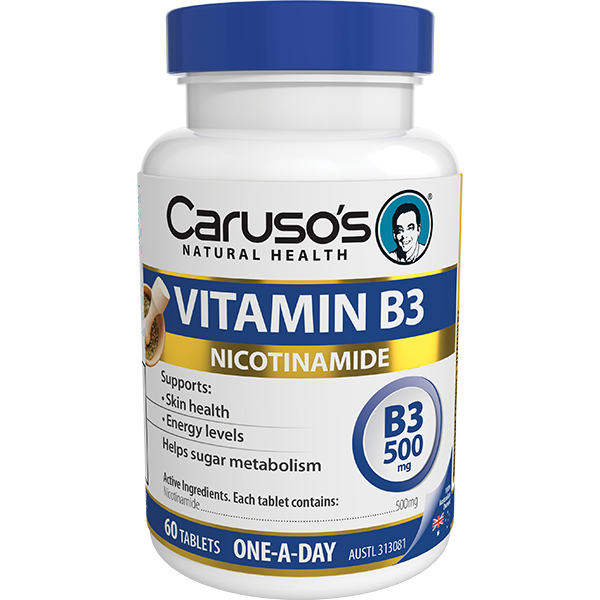Caruso's Vitamin B3 60 Tablets