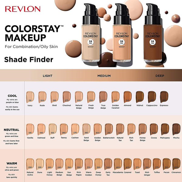 Revlon ColorStay Makeup for Combo Oily Skin SPF 20 Gold Beige