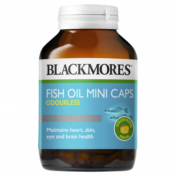 Blackmores Odourless Fish Oil 200 Mini Caps
