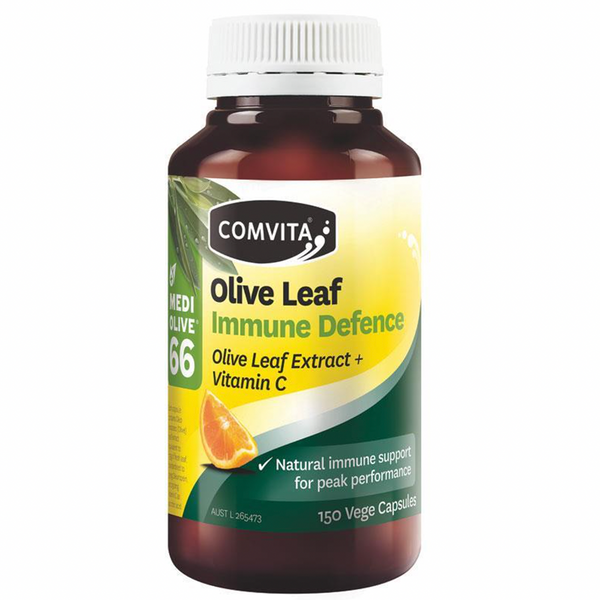 Comvita Olive Leaf Immune Defence + Vitamin C 150 Caps