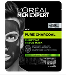 L'Oréal Men Expert Pure Charcoal Purifying Tissue Mask 30g 1 Piece