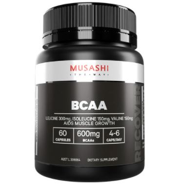Musashi BCAA 60 capsules