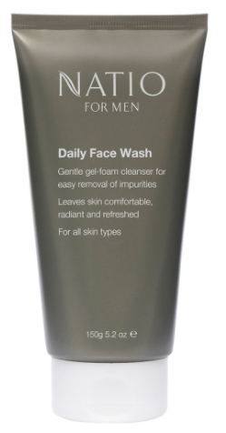 Natio For Men Daily Face Wash 150g