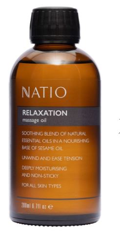 Natio Massage Oil - Relaxation 200ml