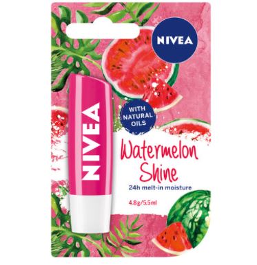 Nivea Lip Care Watermelon Shine 4.8g
