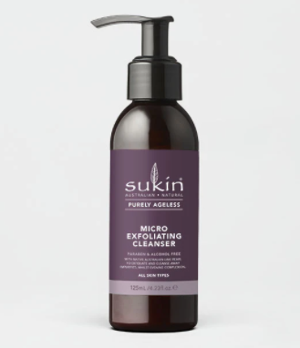 Sukin Purely Ageless Exfoliating Cleanser 125ml