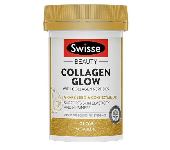 Swisse U/B Collagen Glow WIth Collagen Peptide 60 Tab